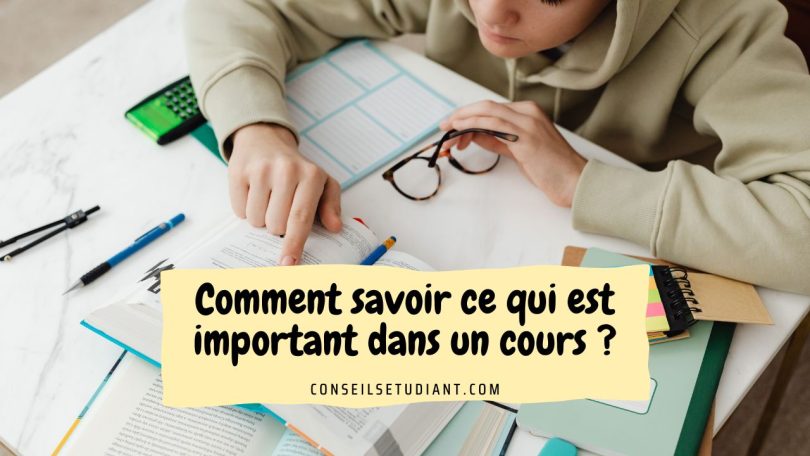 information importante cours